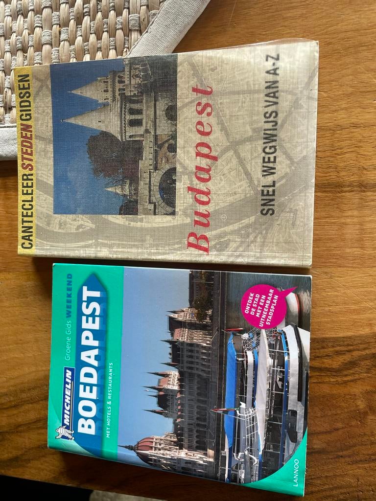Boedapest Reisgidsen: Michelin Groene Gids & Cantecleer, Michelin, Europa, Ophalen of Verzenden, Zo goed als nieuw