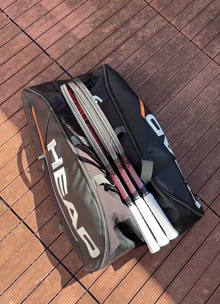3 x head prestige MP + tas / gripmaat 3, Ophalen, Nieuw, Head, Racket