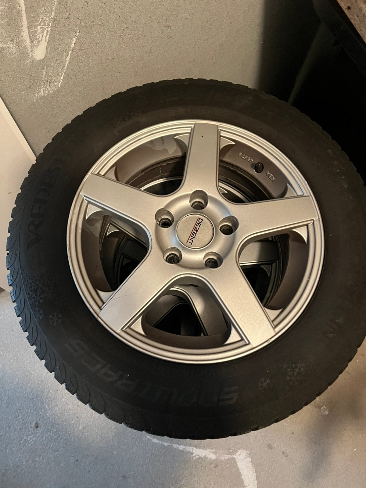 195/65 /15 winterbanden, Ophalen, Gebruikt, 15 inch, Banden en Velgen