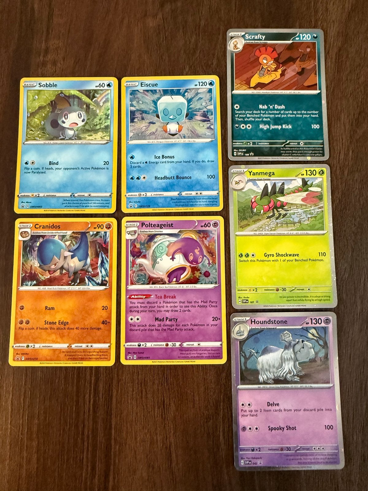 Verschillende Pokémon promo kaarten, Ophalen of Verzenden, Zo goed als nieuw, Meerdere kaarten
