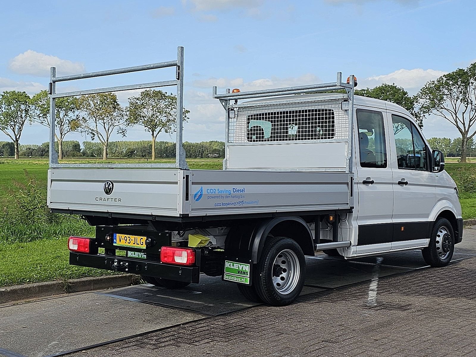 VOLKSWAGEN CRAFTER 2.0 n1 dubbele cabine, Auto's, Gebruikt, Euro 6, Volkswagen, Leder