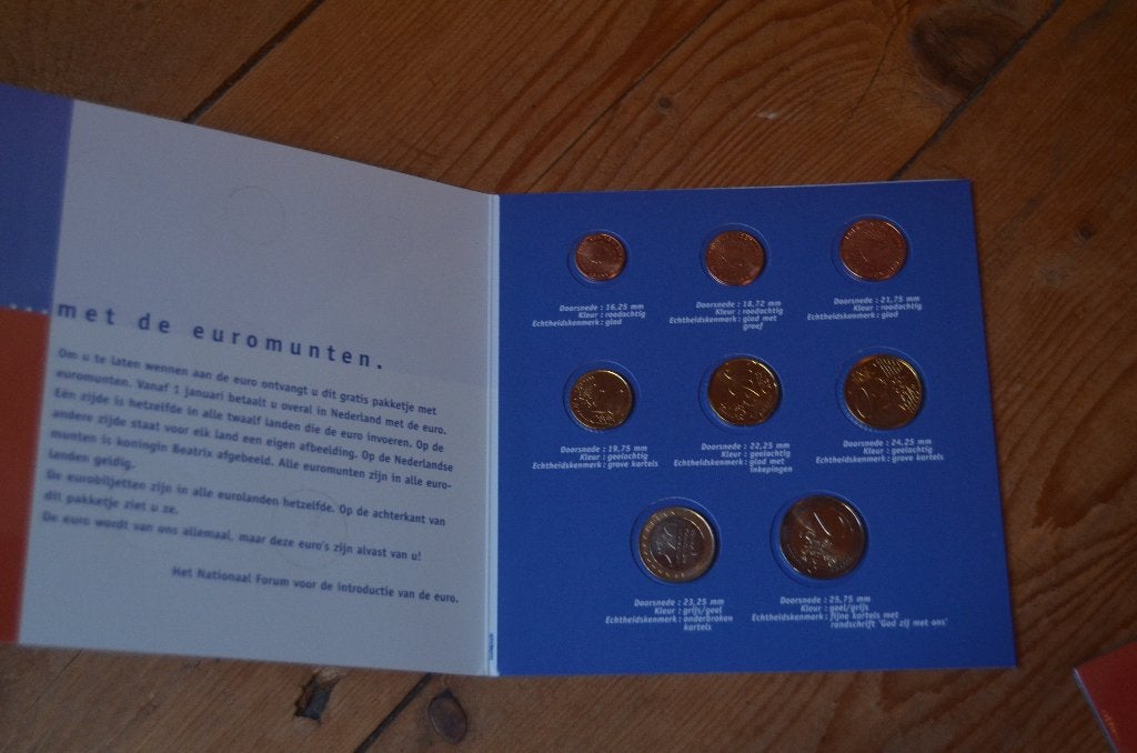 Kit met euromunten, Postzegels en Munten, Ophalen, Overige landen, Overige waardes, Setje