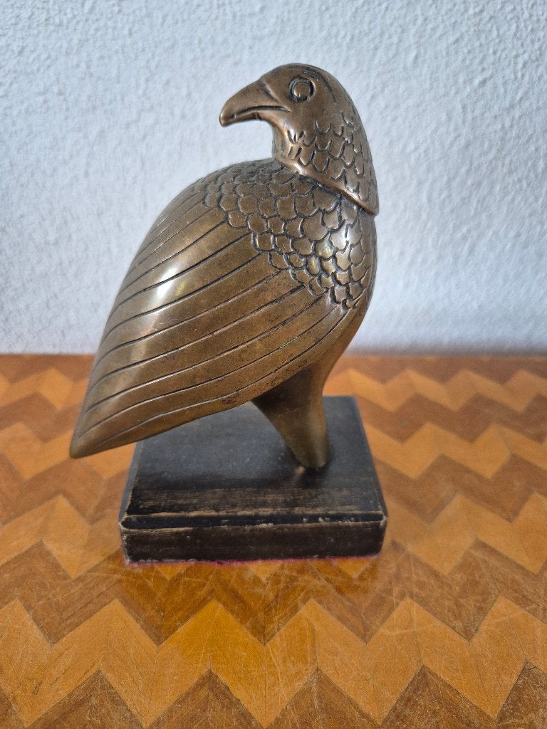 Art deco brons bronzen vogel, Ophalen