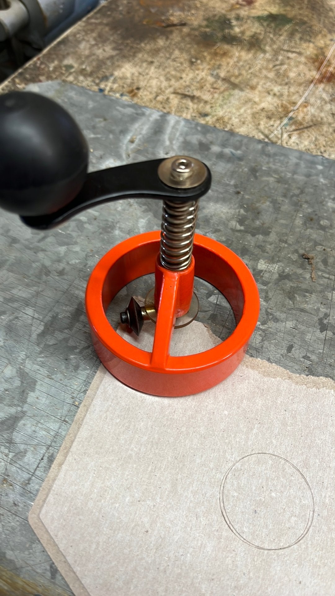 Cirkelsnijder 35 mm, Hobby en Vrije tijd, Ophalen of Verzenden, Zo goed als nieuw, Gereedschap of Toebehoren