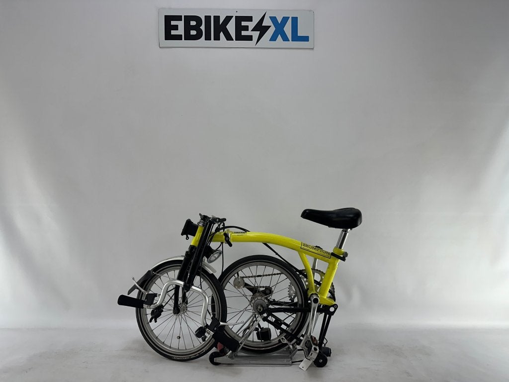 Brompton Compact Vouwfiets Geel 20", Fietsen en Brommers, Elektrische fietsen, Niet ingevuld, Niet ingevuld, Niet ingevuld