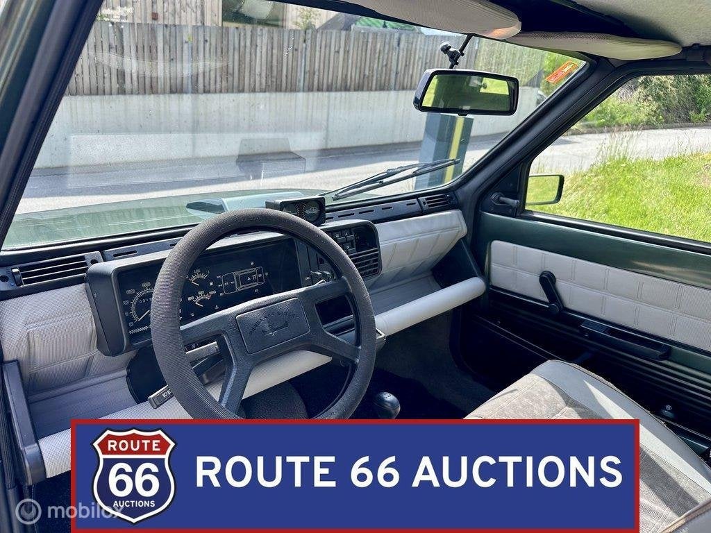 Fiat Panda 4x4 Sisley | 1990 | Route 66 Auctions, Overige carrosserieën, Zwart, Bedrijf, Handgeschakeld