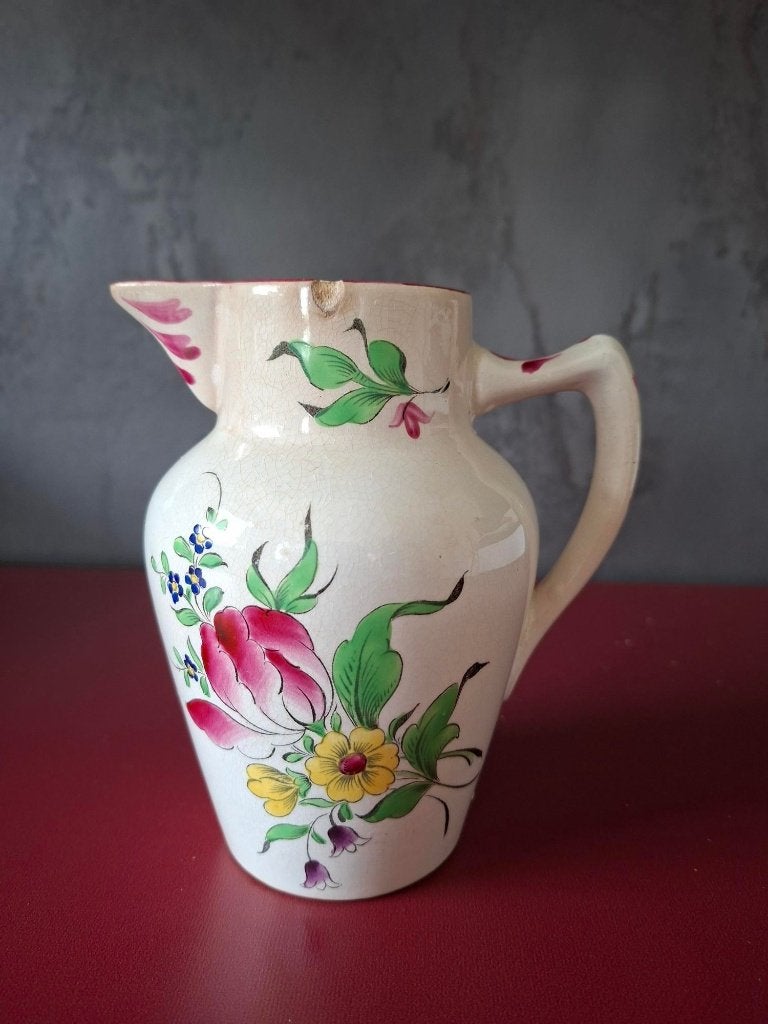Antieke Franse faience karaf, Ophalen