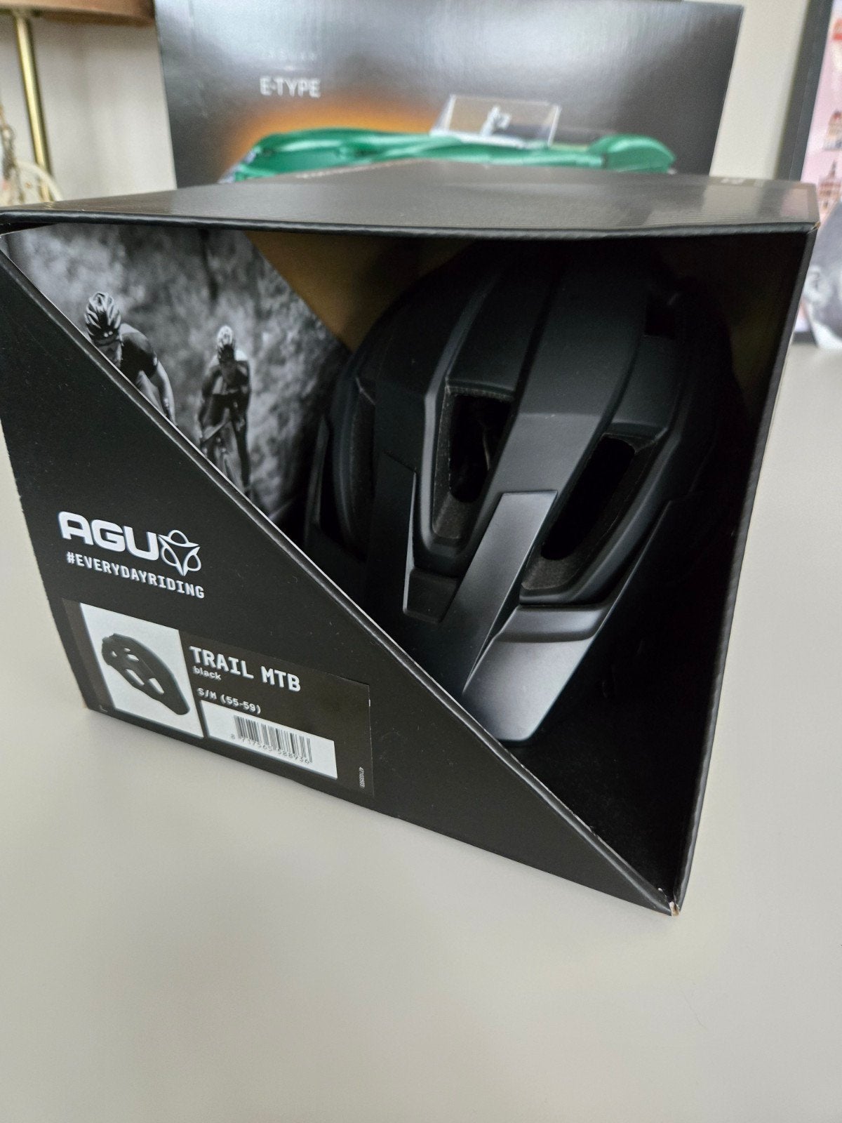 Agu Trail mtb helm zwart Nieuw, M, Nieuw, Ophalen of Verzenden, Heer of Dame