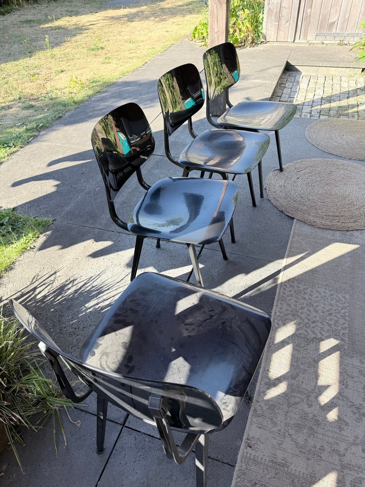 Set van 4 Revolt stoelen, Friso Kramer, Ahrend de Cirkel, Ophalen