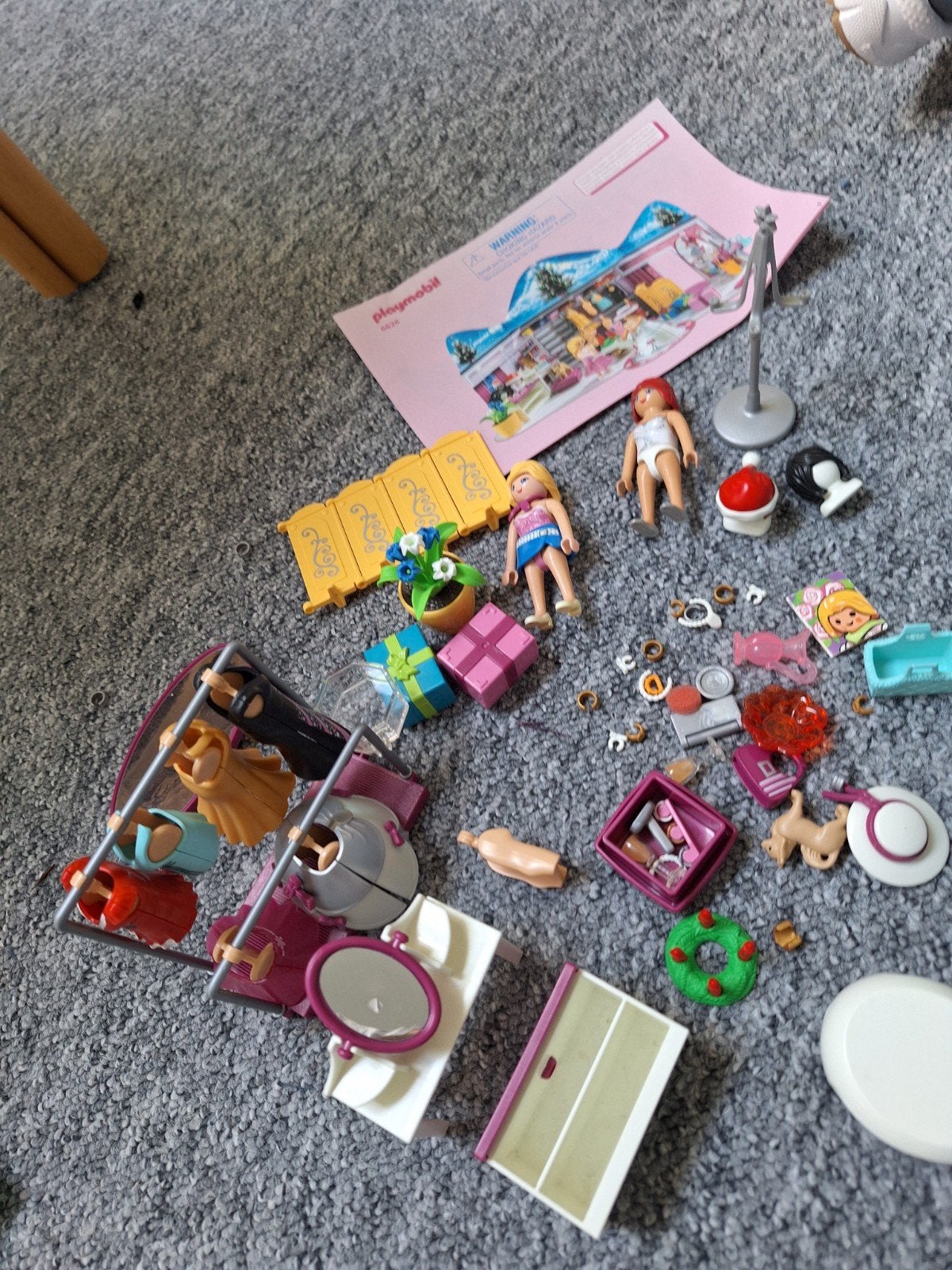 Playmobil CityLife Fashion Boutique Set 6626 met accessoires, Gebruikt, Complete set, Overige typen, Ophalen of Verzenden