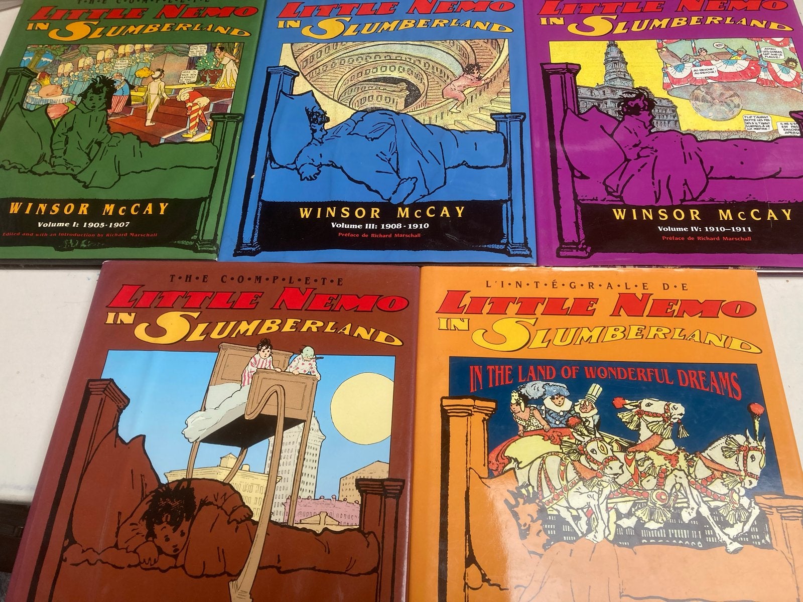 Little Nemo in Slumberland - Complete Serie (5 delen), Complete serie of reeks, Ophalen of Verzenden, Zo goed als nieuw