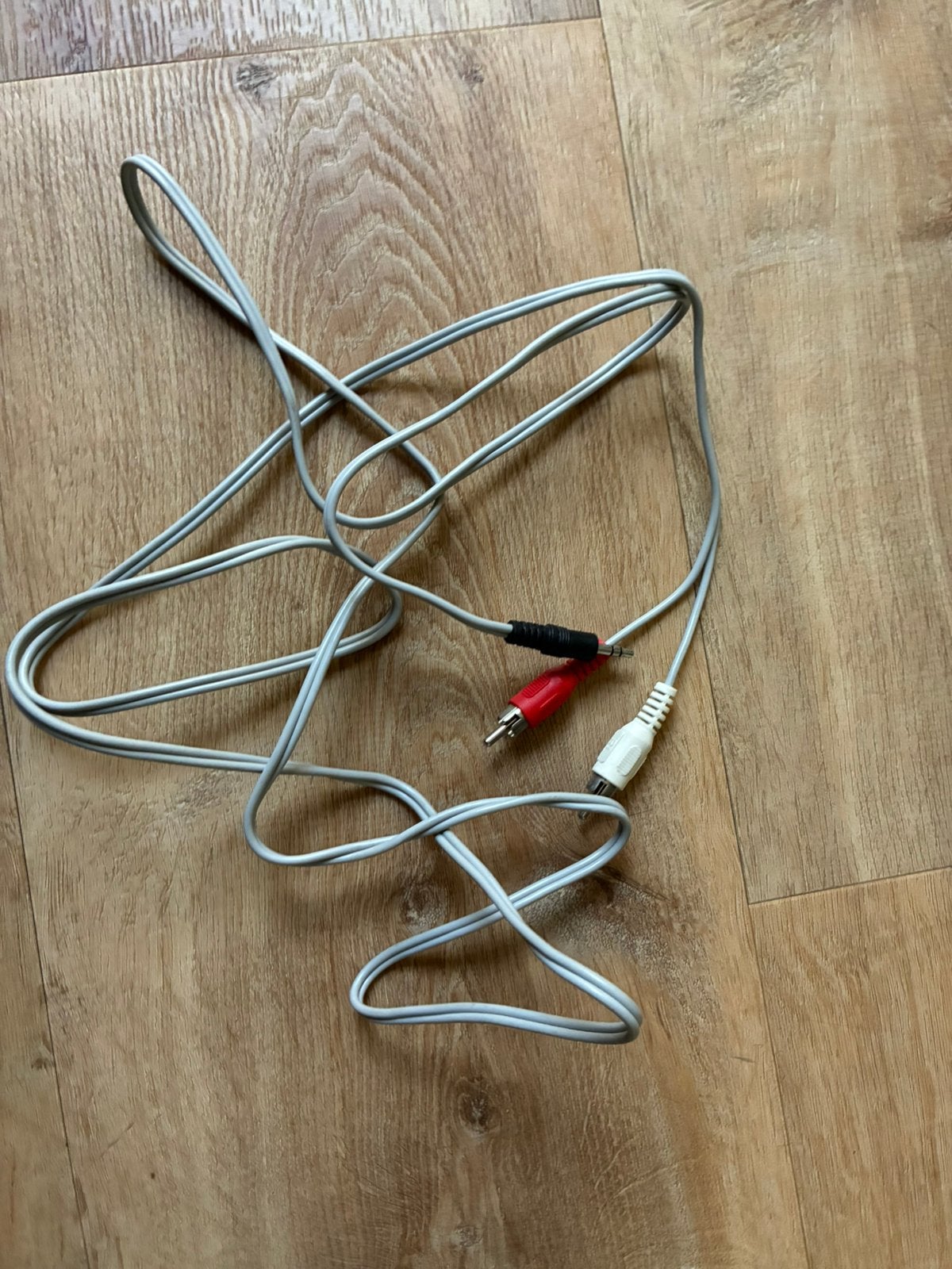 Jack kabel jack 3,5 mm naar tulp zgan 2 meter, Ophalen of Verzenden, Zo goed als nieuw, Minder dan 2 meter, Overige kabels