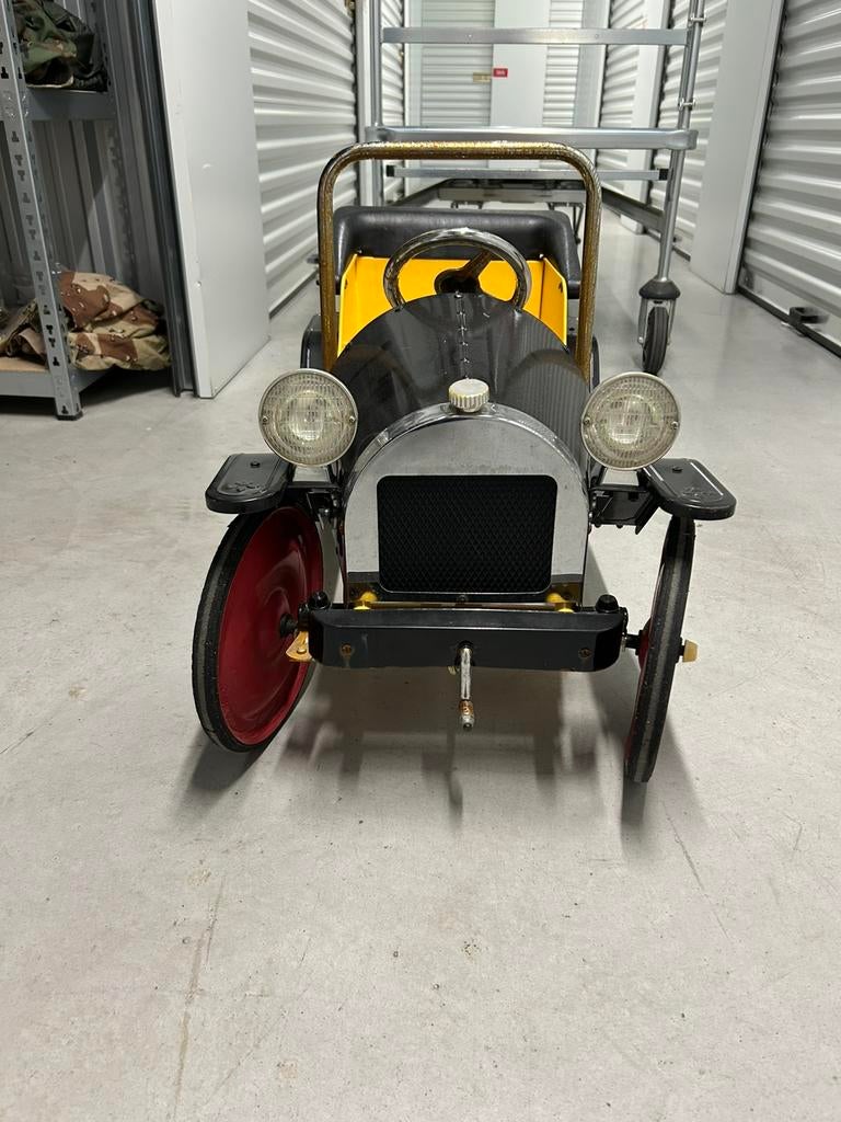 TEAB Vintage Metalen Vintage Trapauto oldtimer Brum Replica, Ophalen, Gebruikt, Trapvoertuig