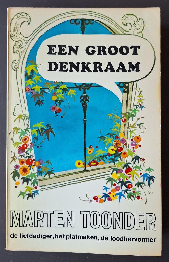 Een groot denkraam - Marten Toonder - Adv34, Boeken, Stripboeken, Gelezen, Eén stripboek, Ophalen of Verzenden