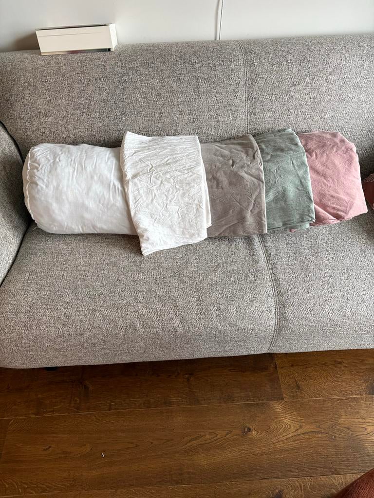 Guling met hoezen in diverse kleuren, Ophalen of Verzenden, Zo goed als nieuw, Overige kleuren, Cilindervormig