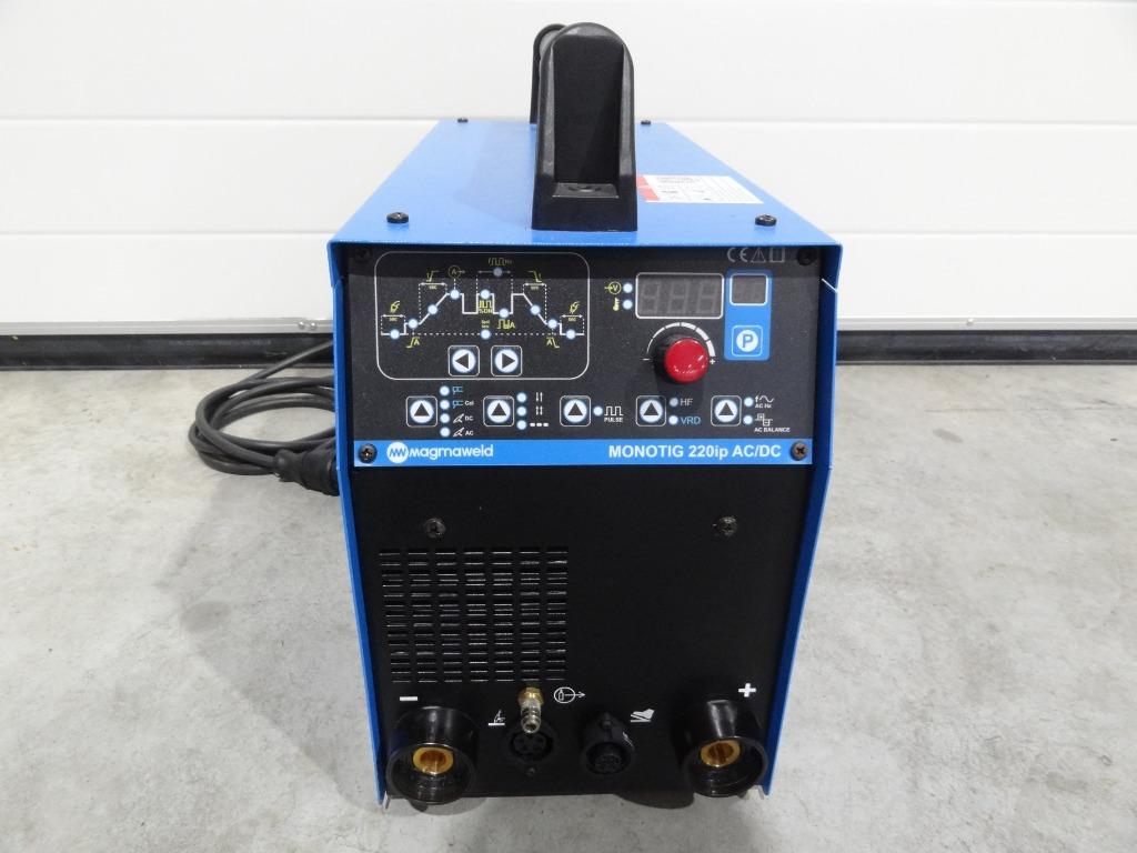 NIEUW Tig lasapparaat Magmaweld Monotig 220IP AC/DC Puls, Ophalen of Verzenden, Nieuw, 150 tot 250 ampère, Tig