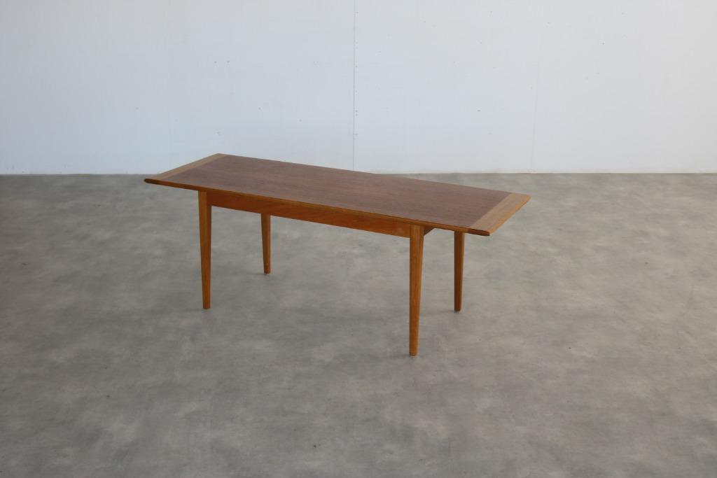 vintage salontafel | eettafel | jaren 60 | Zweeds, Huis en Inrichting, Tafels | Eettafels, Gebruikt, Verzenden, ., Eikenhout
