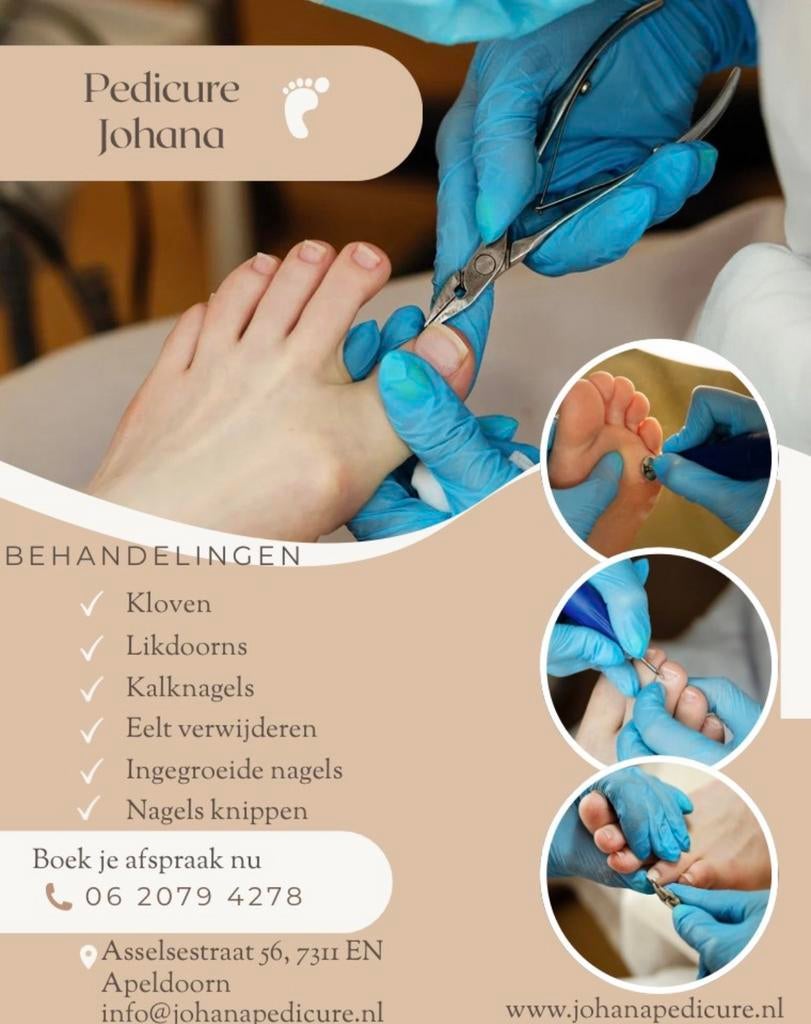 Pedicure behandeling, Vanaf 10 jaar, Overige vormen
