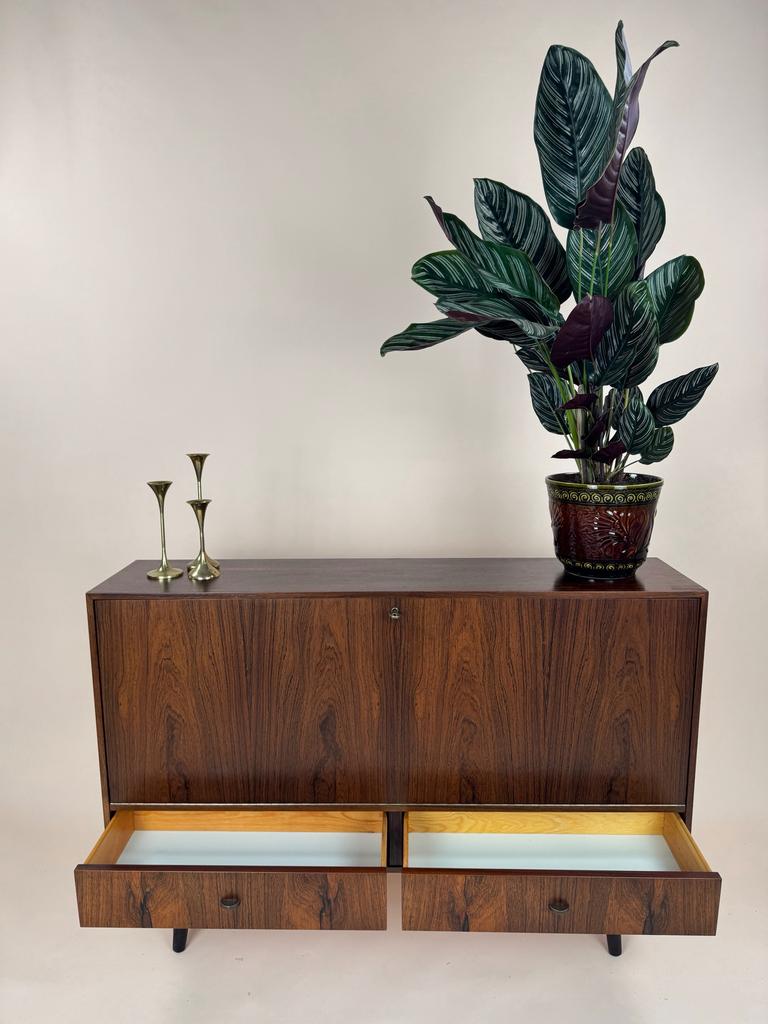 Mid-Century Palissander Klepkast, Huis en Inrichting, Ophalen, Z, Gebruikt, Z