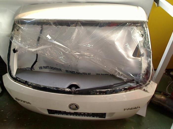 Achterklep van een Skoda Fabia (LF9E), Gebruikt, Verzenden, -, Skoda