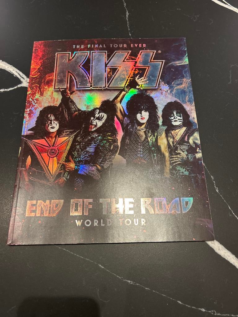 Kiss Tourbook - End of the Road World Tour, Ophalen of Verzenden, Gelezen, Artiest