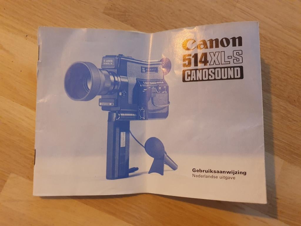 Canon 514XL-S Canosound Super 8 Camera, Ophalen of Verzenden, 8mm, Camera