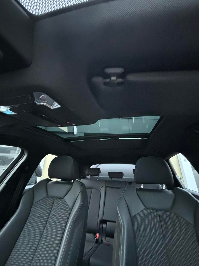 Audi Q3 45 Tfsi e 245pk Phev 2021 Wit PANORAMA DAK S-LINE, Leder en Stof, Wit, Plug-in hybride, Hybride Elektrisch/Benzine