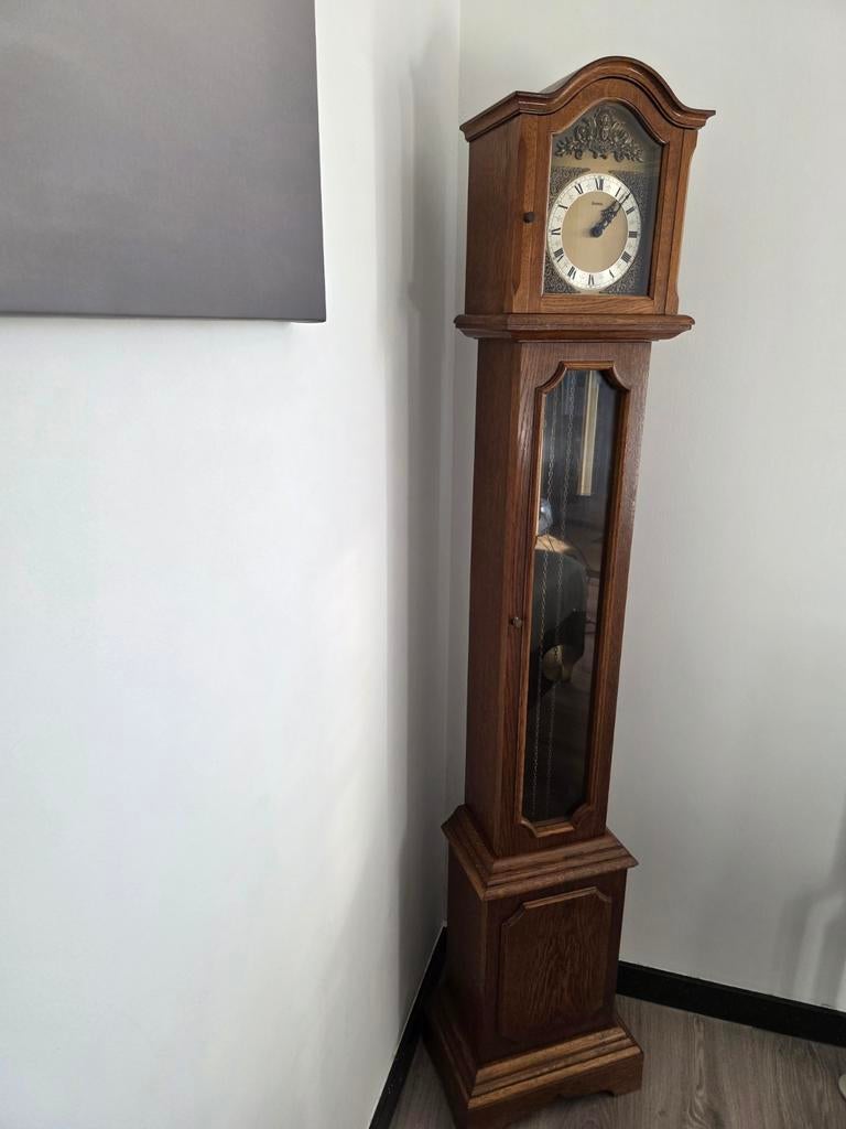 Hermle Staande Klok - Duits Kwaliteitsuurwerk, Antiek en Kunst, Antiek | Klokken, Ophalen