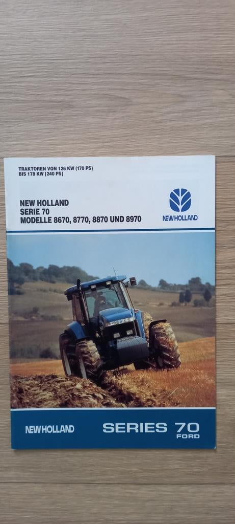 Fo 5 : New Holland  Serie 70, Ophalen of Verzenden