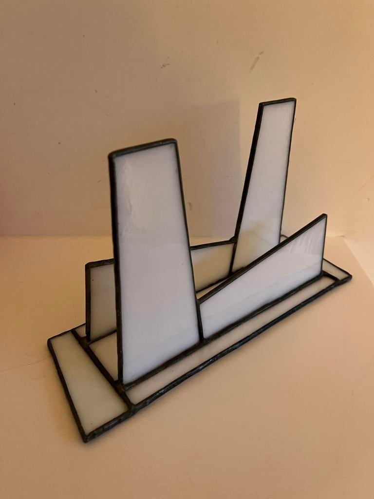 ART DECO. —  HOUDER VOOR BRIEVEN/ SERVETTEN/ BUREAU.., Ophalen of Verzenden
