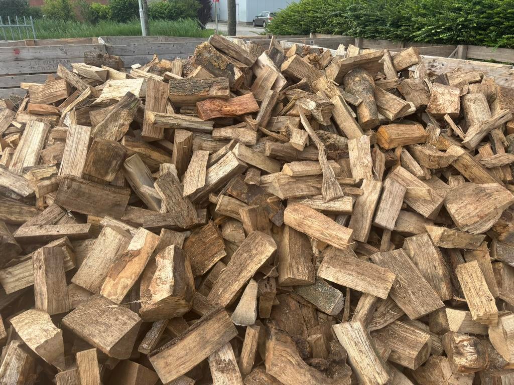 Essenhout windgedroogd, Tuin en Terras, 6 m³ of meer, Ophalen, Essenhout, Blokken