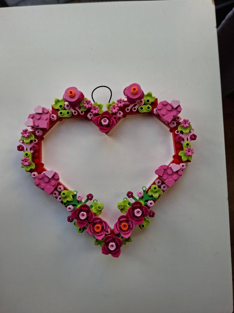 Lego hart, Kinderen en Baby's, Speelgoed | Duplo en Lego, Ophalen, Zo goed als nieuw, Complete set, Lego