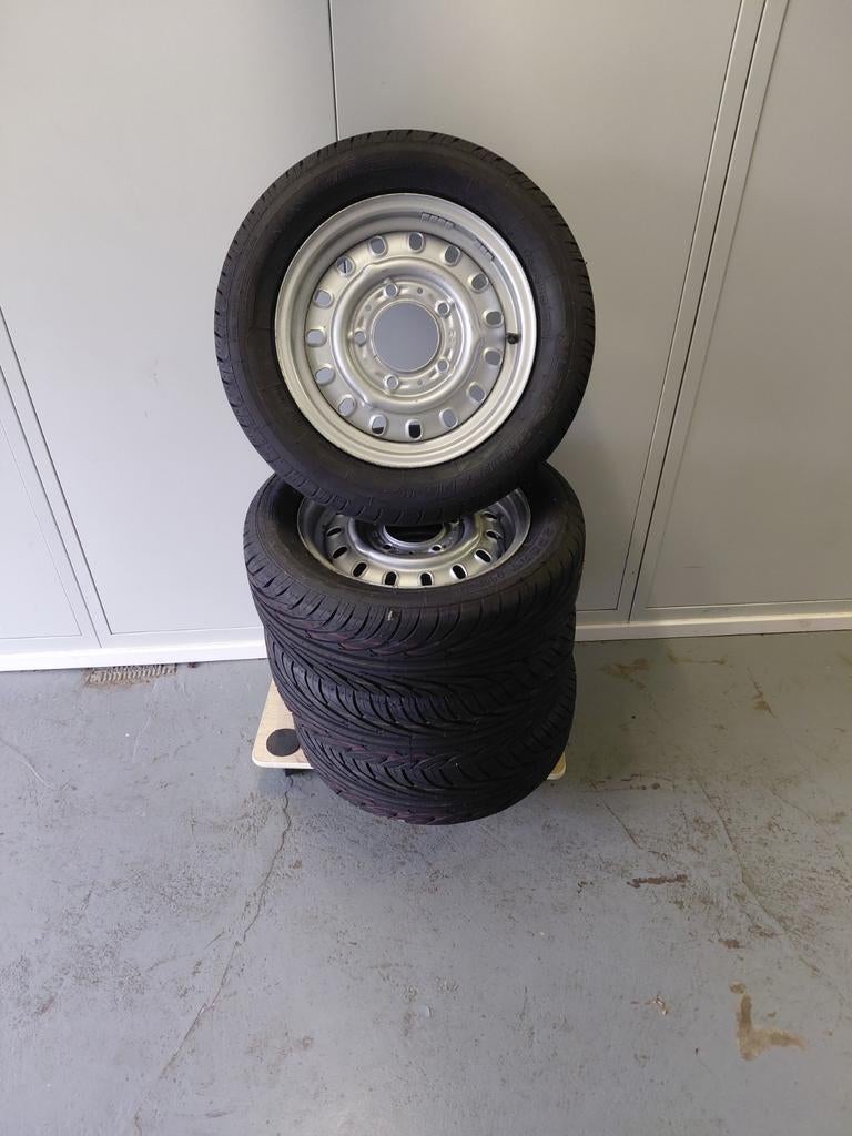 NSU TT Lammers Velgen 5x130 met Hankook banden, Auto diversen, Overige Auto diversen, Ophalen