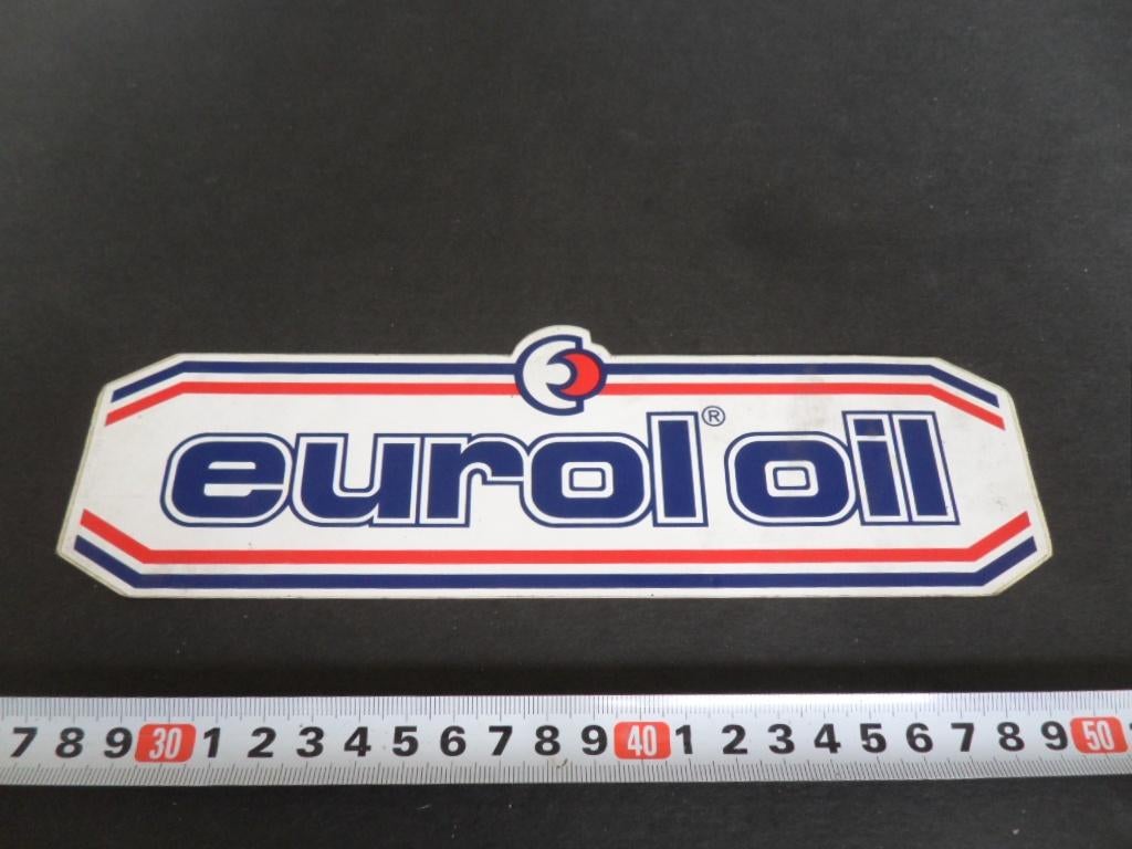 sticker EUROL OIL  *, Ophalen, Zo goed als nieuw