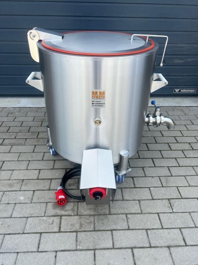 Elektrische kookketel 150L Drievoudig geïsoleerd glycerin, Nieuw, Minder dan 3 jaar oud, Minder dan 20 liter, Boiler