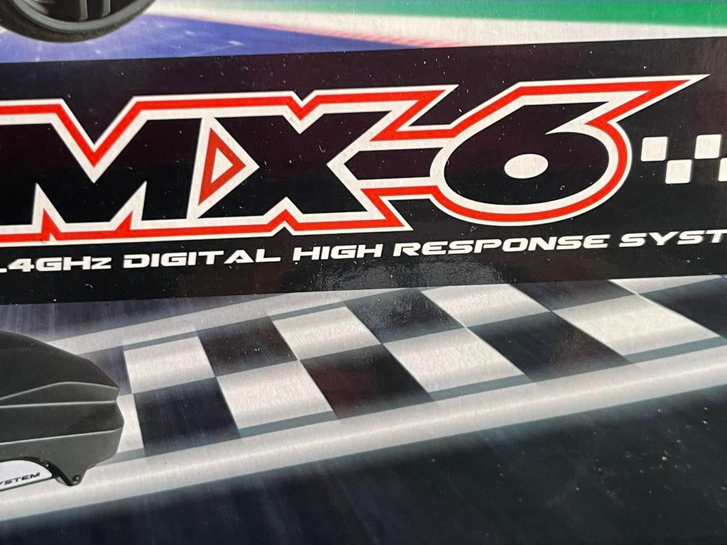 Sanwa mx6 top zender plus waterdicht ontvanger nieuw, B, Nieuw, A, C