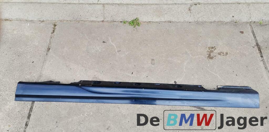 Sideskirt links blauw BMW 3-serie E46 51712492211, Gebruikt, Ophalen of Verzenden, BMW, BMW