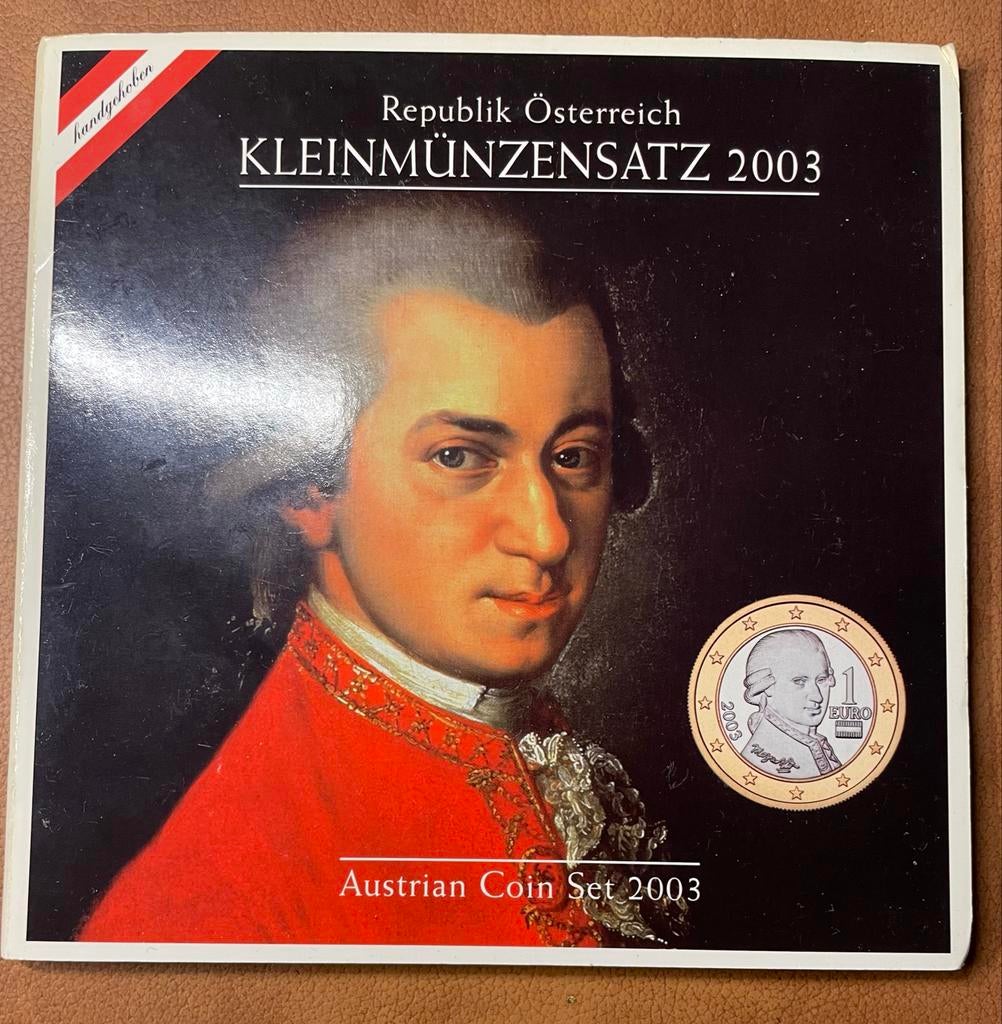 Oostenrijkse Muntset 2003, Verzenden, Oostenrijk, Setje