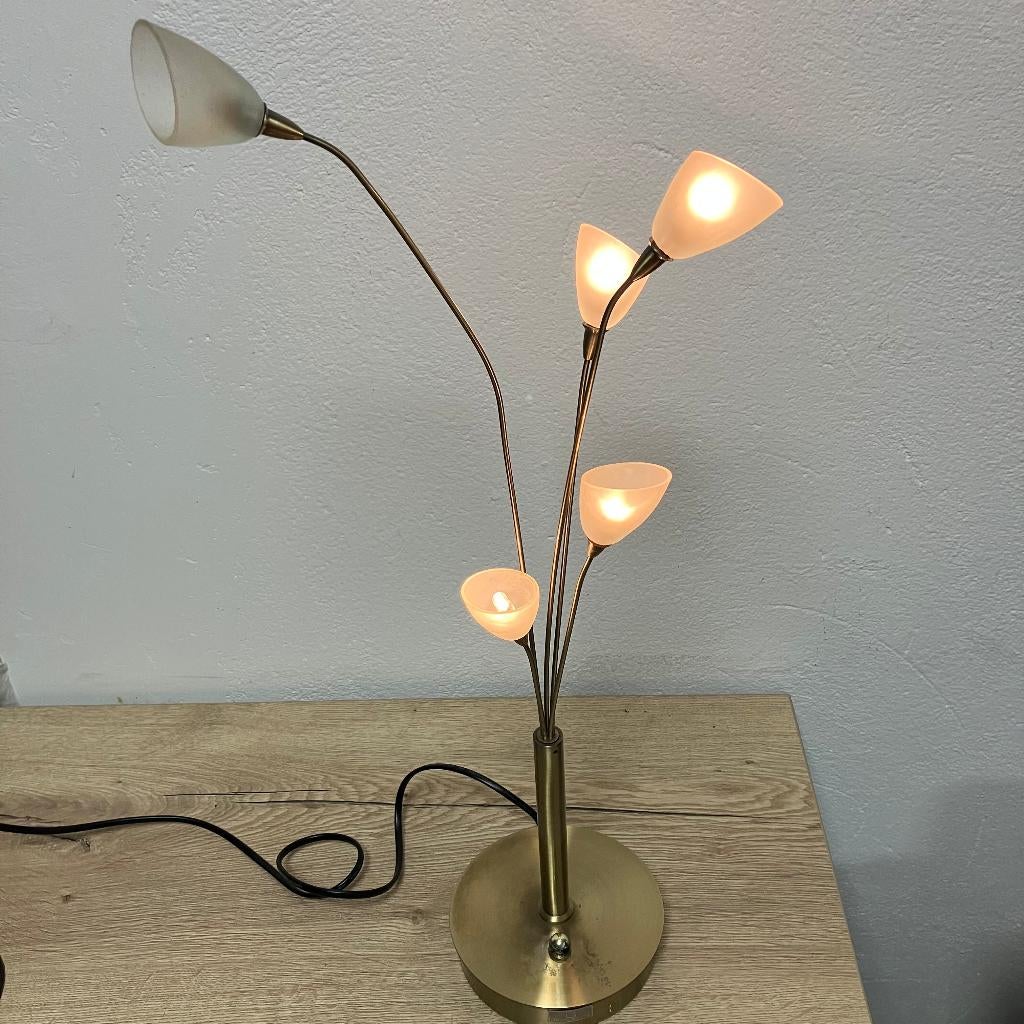 Jan Des Bouvrie Boxford Holland tafellamp, Huis en Inrichting, Lampen | Tafellampen, Gebruikt, 50 tot 75 cm, Tulpenlamp, Ophalen of Verzenden