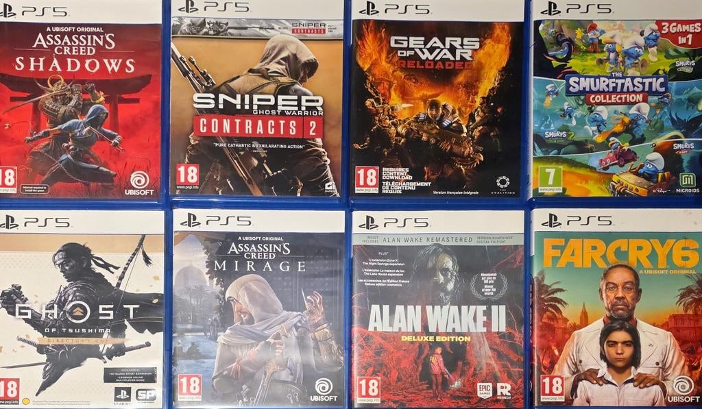 Ps5 games zie beschrijving voor prijzen, Spelcomputers en Games, Games | Sony PlayStation 5, Ophalen of Verzenden, Zo goed als nieuw