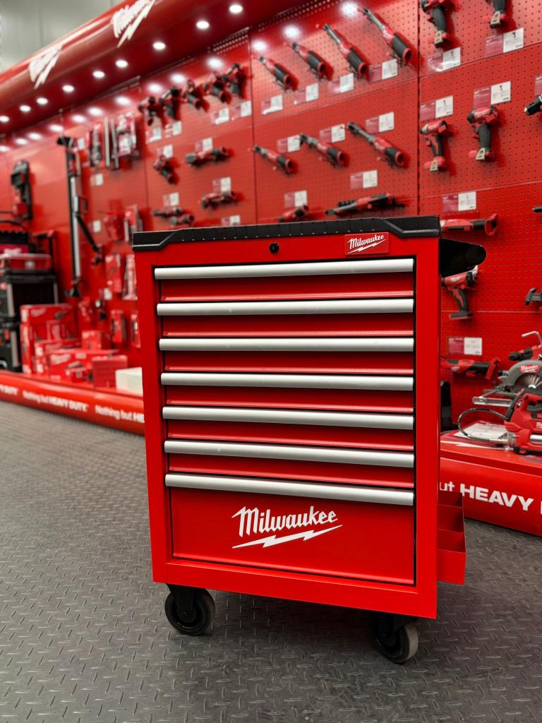 Milwaukee gevulde gereedschapswagen, Auto diversen, Autogereedschap, Ophalen of Verzenden, Nieuw