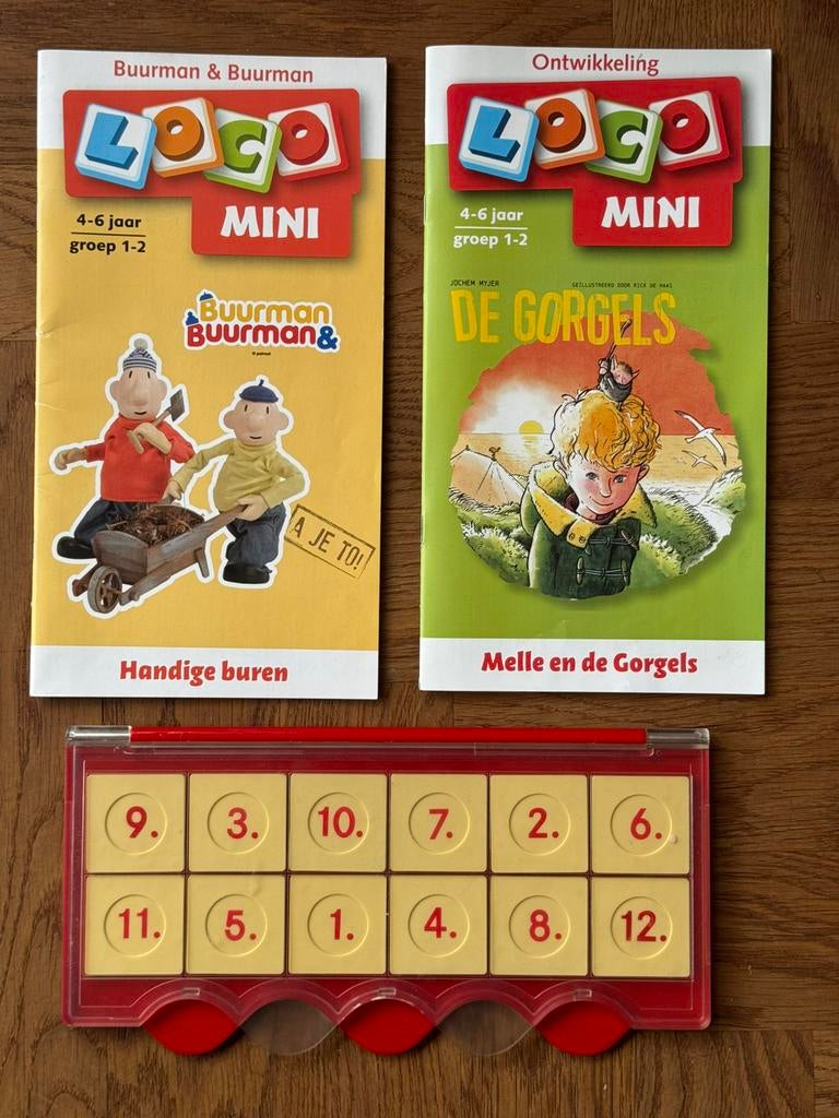 Mini Loco set met twee boekjes in zeer nette staat, Kinderen en Baby's, Speelgoed | Educatief en Creatief, Ophalen, Zo goed als nieuw