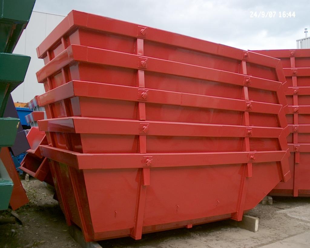 portaalcontainer inhoud 6m3, Ophalen