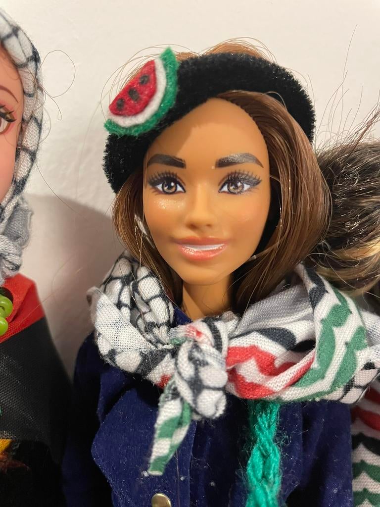 Pro Palestijnse actie popjes, Verzenden, Zo goed als nieuw, Fashion Doll