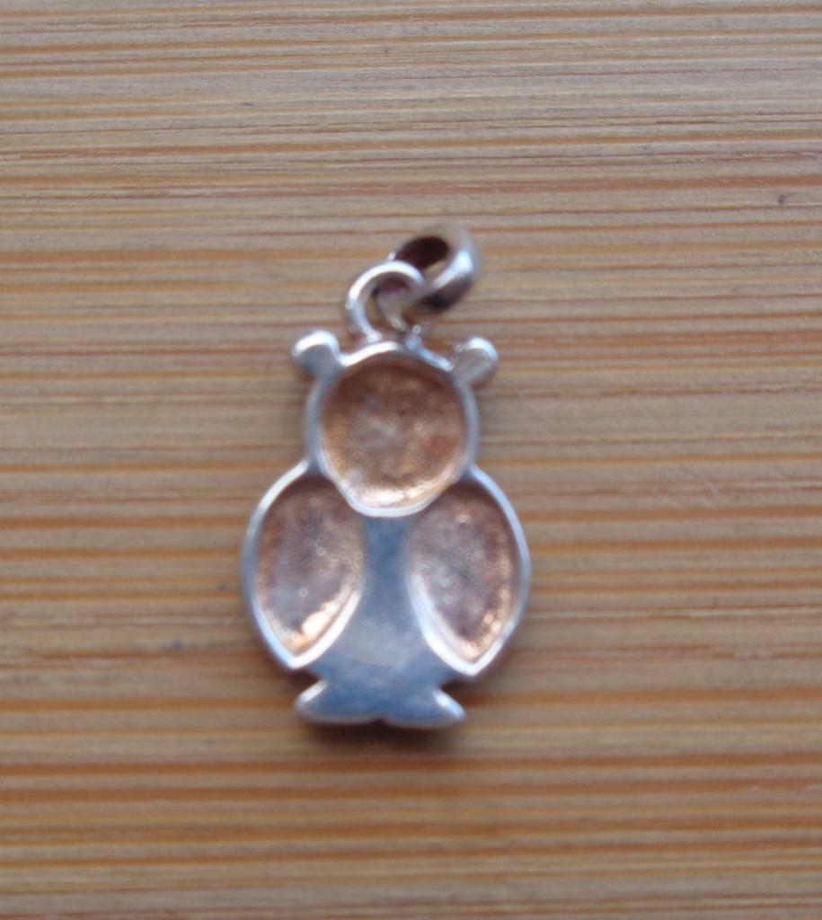 zilveren hanger lieveheersbeestje [140], Overige merken, Ophalen of Verzenden, Zo goed als nieuw, 1 bedel