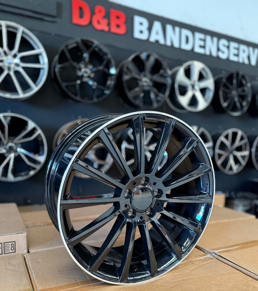 19 inch Amg look velgen 5x112 Mercedes a b c e cla gla vito, Auto-onderdelen, Banden en Velgen, 19 inch, Velg(en), Nieuw, Ophalen of Verzenden