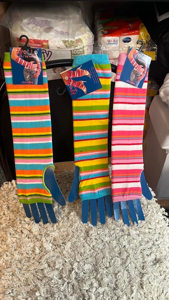 Beenwarmers of armwarmers, Ophalen of Verzenden, Zo goed als nieuw, Nvt, Carnaval