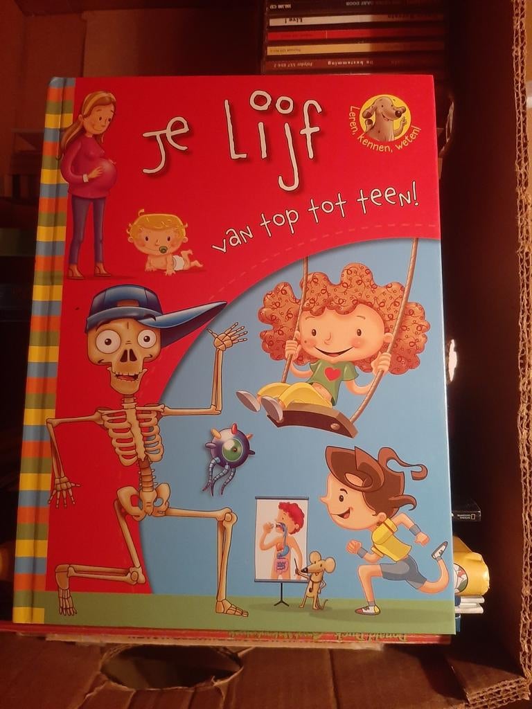 Je Lijf van Top tot Teen - Leerzaam Kinderboek, Ophalen of Verzenden, Zo goed als nieuw, Onbekend, Non-fictie