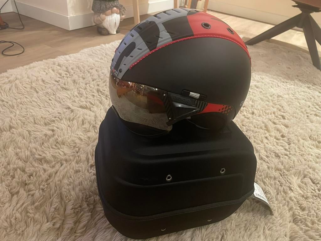 Schaats en skihelm SP-2 Casco rood/zwart M (54-57cm) nieuw!, Ophalen of Verzenden, Zo goed als nieuw, Overige typen, Overige merken