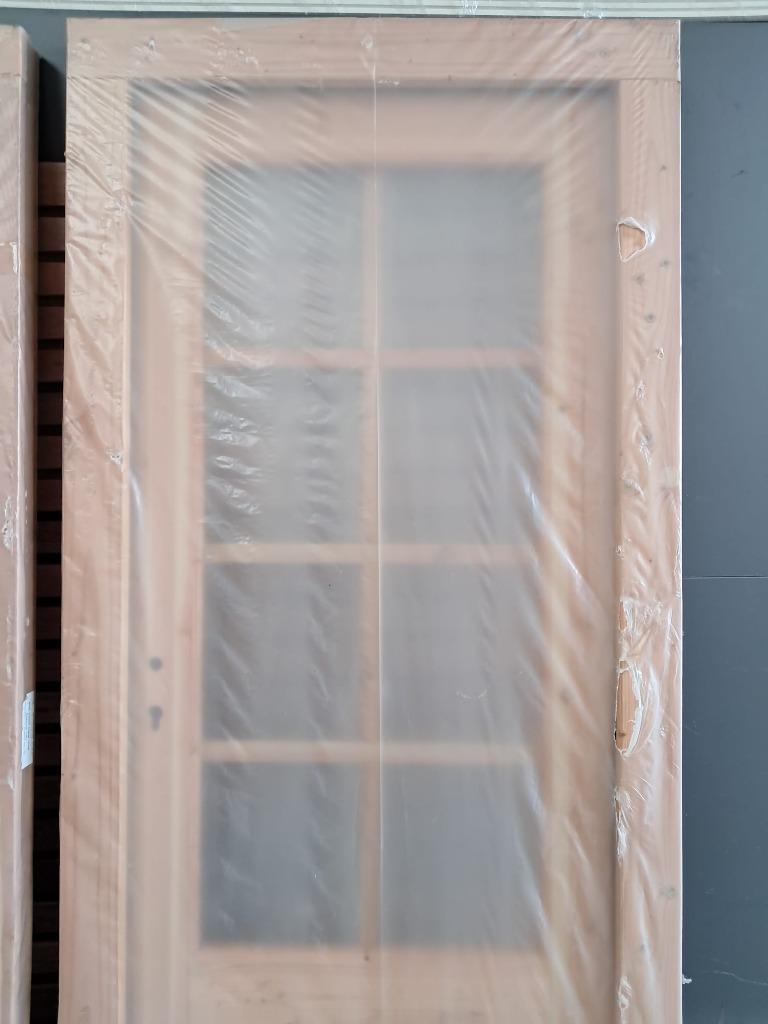 Douglas glasdeur inc. dubbele deurbeslag woodvision deur, 80 tot 100 cm, Surhuisterveen@gmail.com, Nieuw, Buitendeur
